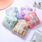 Rectangular Microfiber Towels set, Large and Small - الصورة 3
