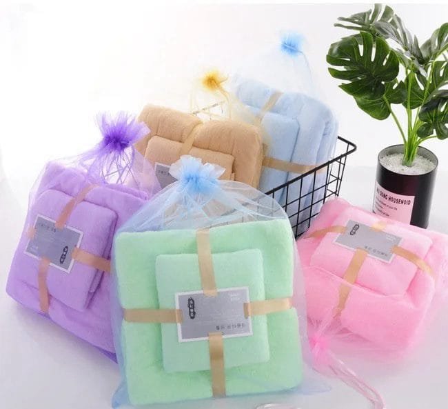 img_3846-2 Rectangular Microfiber Towels set, Large and Small - الصورة 1