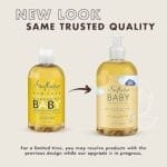 SheaMoisture, Baby Wash & Shampoo with Raw Shea, Chamomile & Argan Oil – Gentle Cleansing for Delicate Skin and Hair - الصورة 2