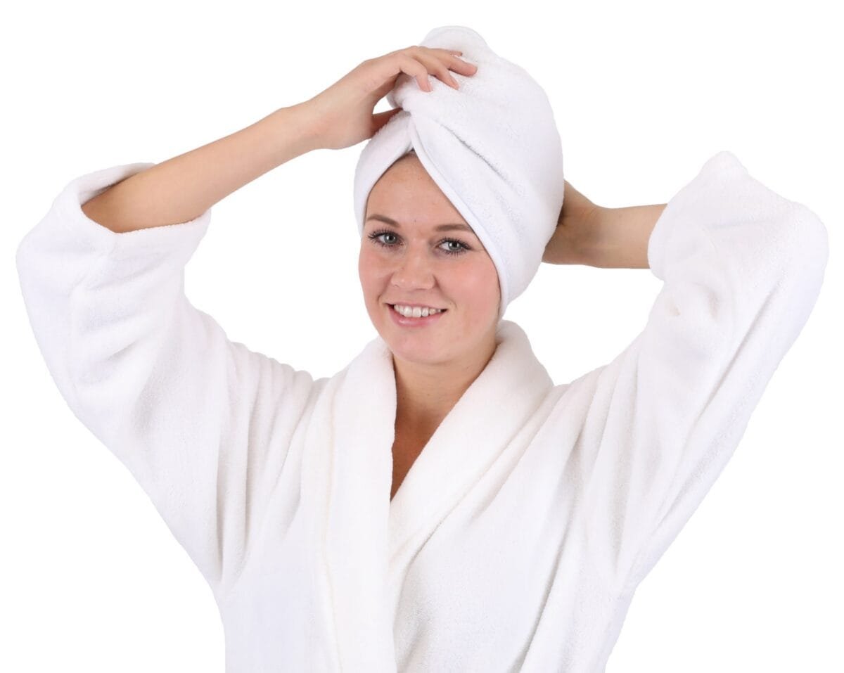 Microfiber Turban Towel, One Size - Image 3