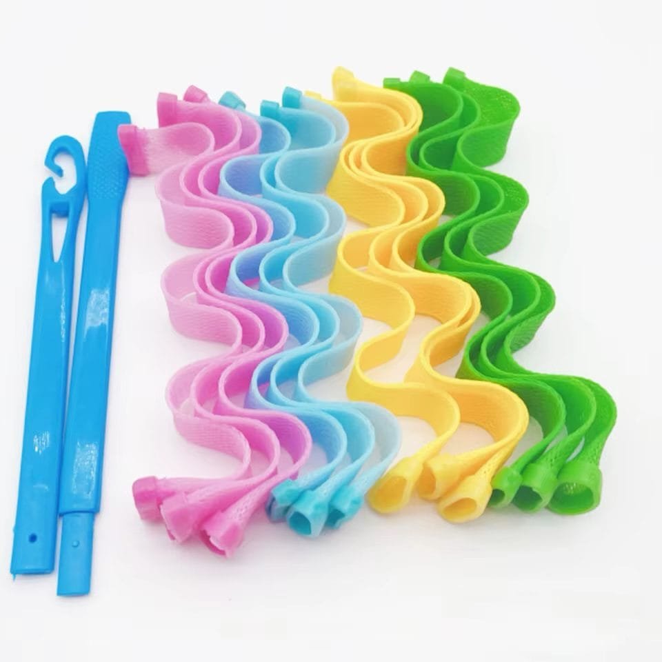 img_9811 Heatless Hair Curlers for Long Hair – 12PCS No-Heat Curling Rod Set - Image 1