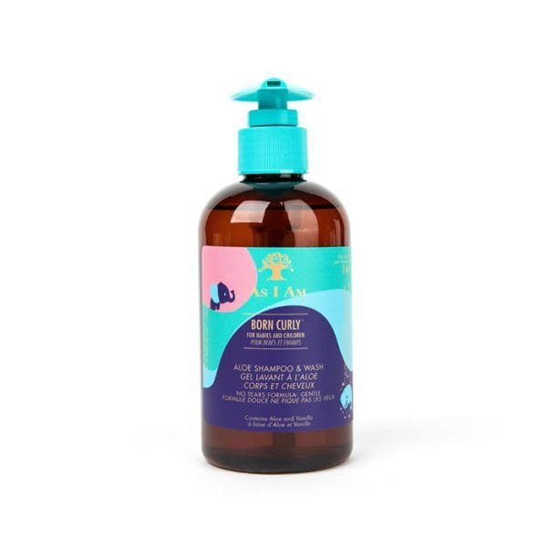 As i am - born curly aloe shampoo & wash