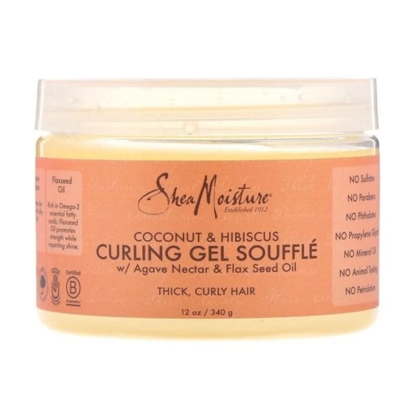 SheaMoisture - Curling Gel Souffle, Coconut & Hibiscus