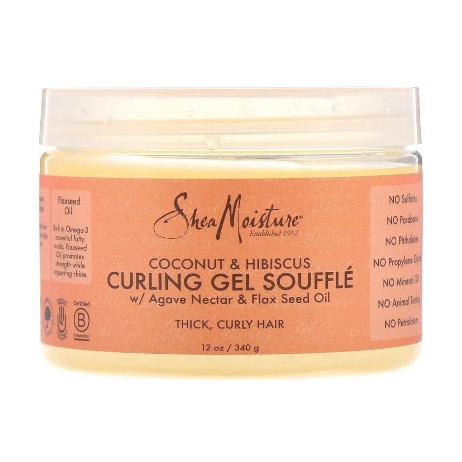 764302290315 SheaMoisture - Curling Gel Souffle, Coconut & Hibiscus