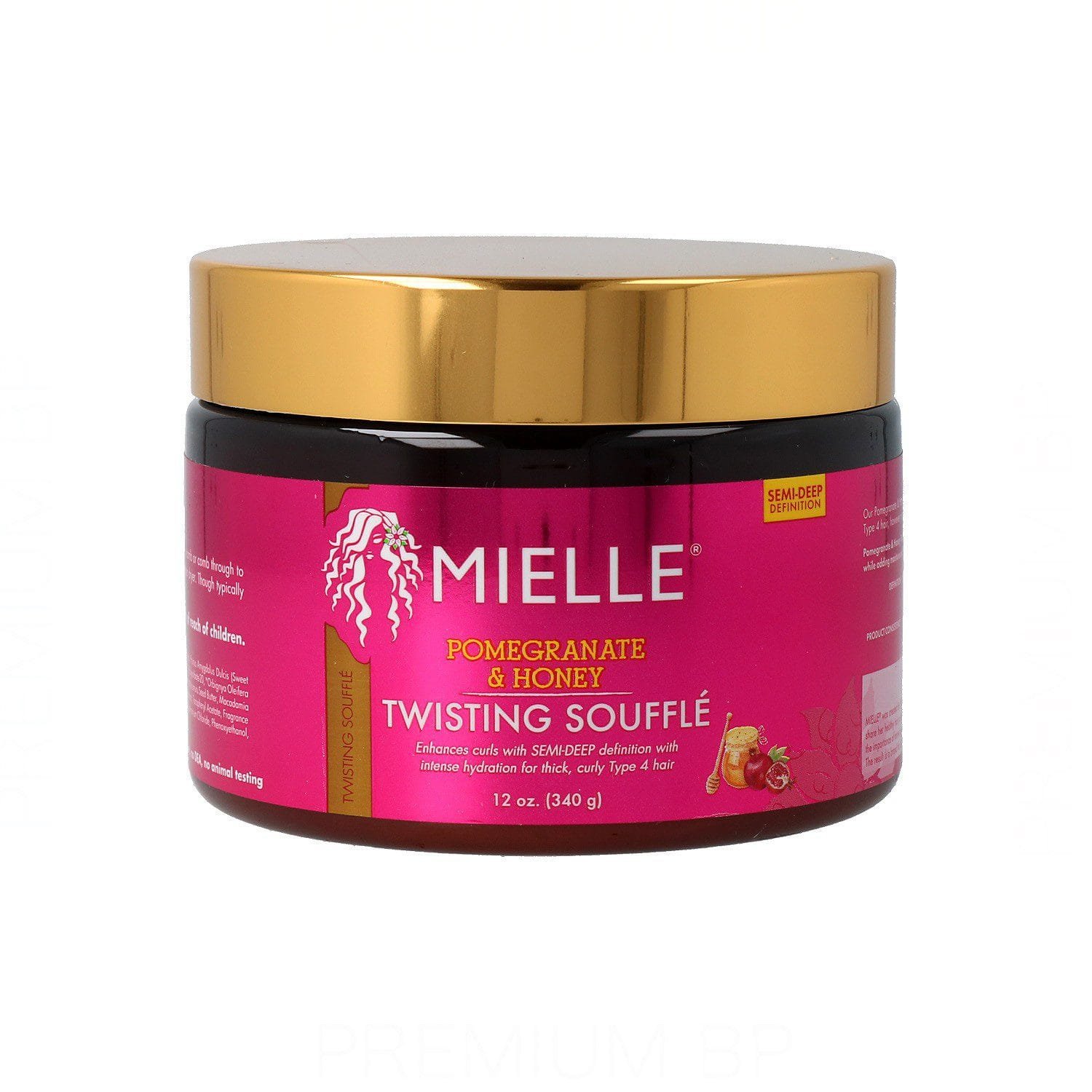 854102006381 Mielle - Twisting Souffle, Pomegranate & Honey