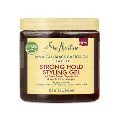 SheaMoisture Jamaican Black Castor Oil + Flaxseed Strong Hold Styling Gel
