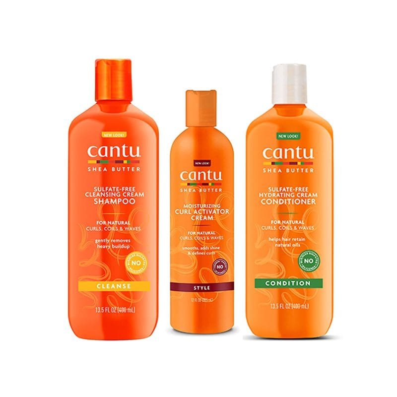 Cantu Package Cantu - Shampoo , Conditioner , Activator Set