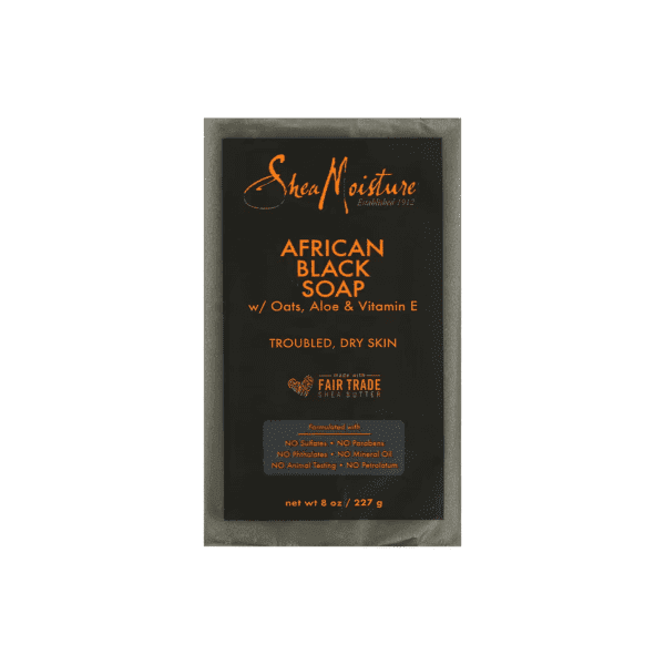 SheaMoisture - African Black Bar Soap with Oats & Aloe & Vitamin E