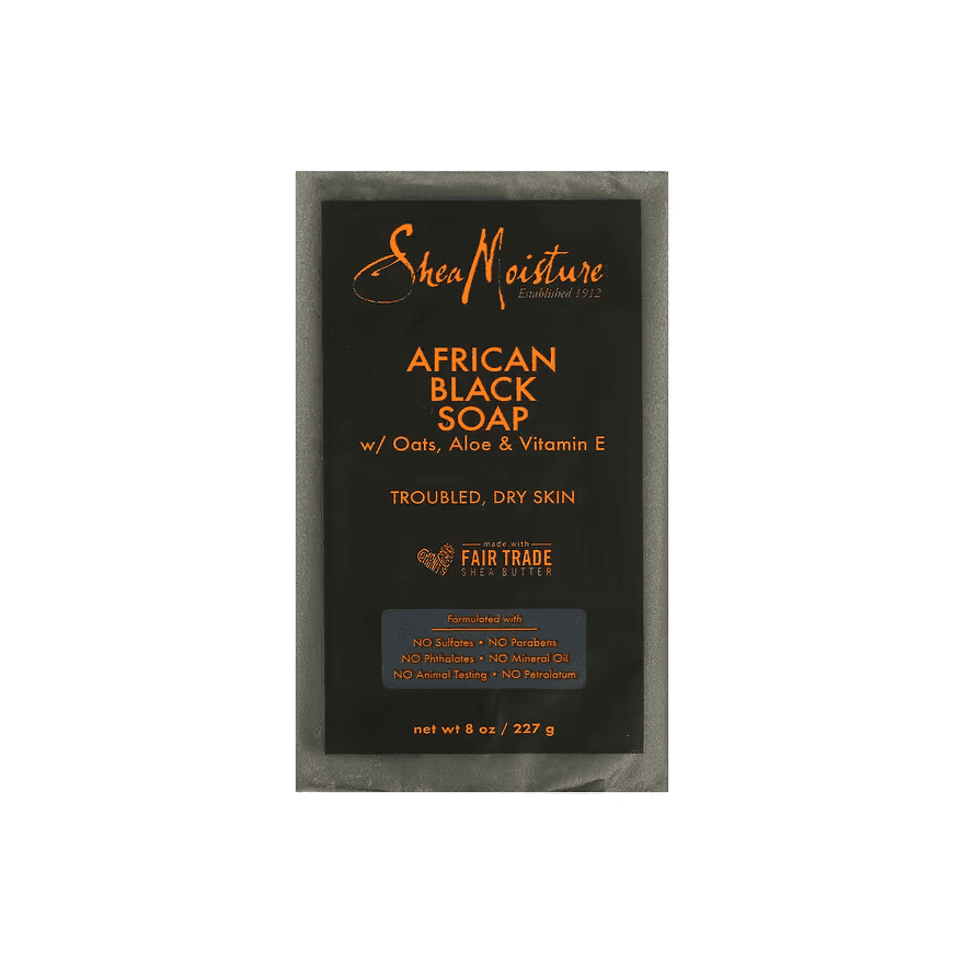 SheaMoisture – African Black Bar Soap with Oats & Aloe & Vitamin E SheaMoisture - African Black Bar Soap with Oats & Aloe & Vitamin E