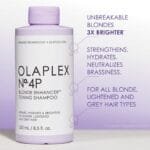 ⁦Olaplex, Nº.4P Blonde Enhancer Toning Shampoo⁩ - الصورة ⁦2⁩