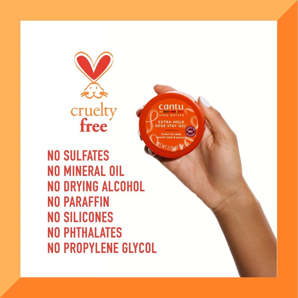 Cantu, Extra Hold Edge Stay Gel - Image 4