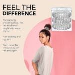 Invisibobble, Original, Traceless Hair Ring, Crystal clear, 3pcs pack - الصورة 3