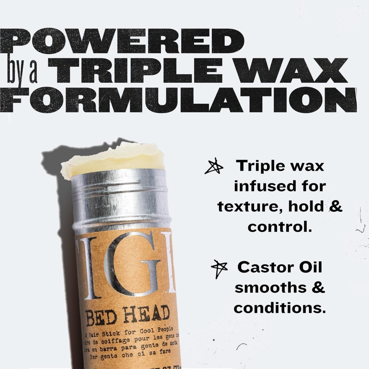 ⁦Tigi Bed Head Wax Stick – Strong Hold & Natural Finish⁩ - الصورة ⁦3⁩