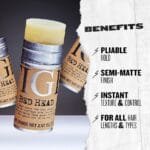 ⁦Tigi Bed Head Wax Stick – Strong Hold & Natural Finish⁩ - الصورة ⁦2⁩
