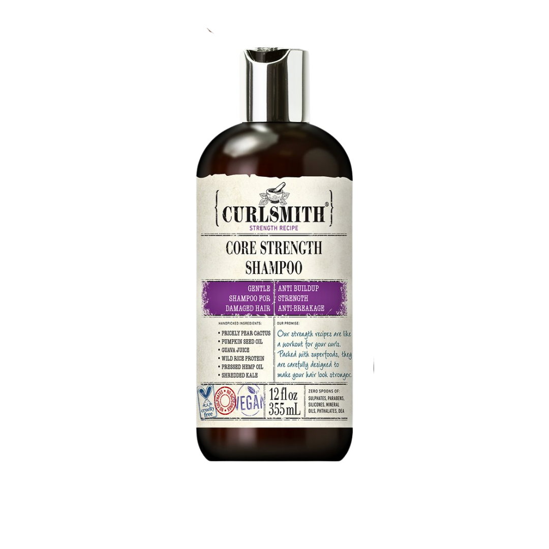 تصميم بدون عنوان - 28 CurlSmith Core Strength Shampoo – Strength Recipe (Anti-Breakage Cleanser) - الصورة 1