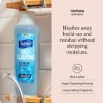Suave Essentials Daily Clarifying Cleansing Shampoo 665ml – Deep Cleansing Shampoo for Build-Up, Oily Scalp & Residue Removal - Image 3