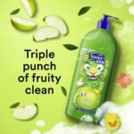 Suave Kids 3 in 1 Silly Apple Shampoo, Conditioner & Body Wash 1.18L – Tear-Free Kids 3-in-1 Gentle Cleansing Formula - الصورة 4