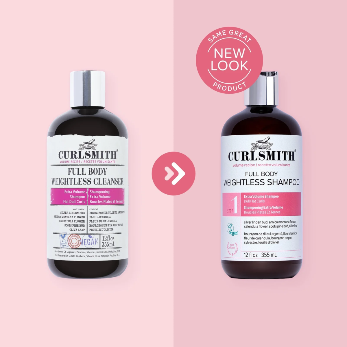 ⁦CurlSmith Full Body Weightless Shampoo 355ml – Volumizing Shampoo for Fine, Flat Curly Hair (Sulphate-Free, Silicone-Free)⁩ - الصورة ⁦7⁩
