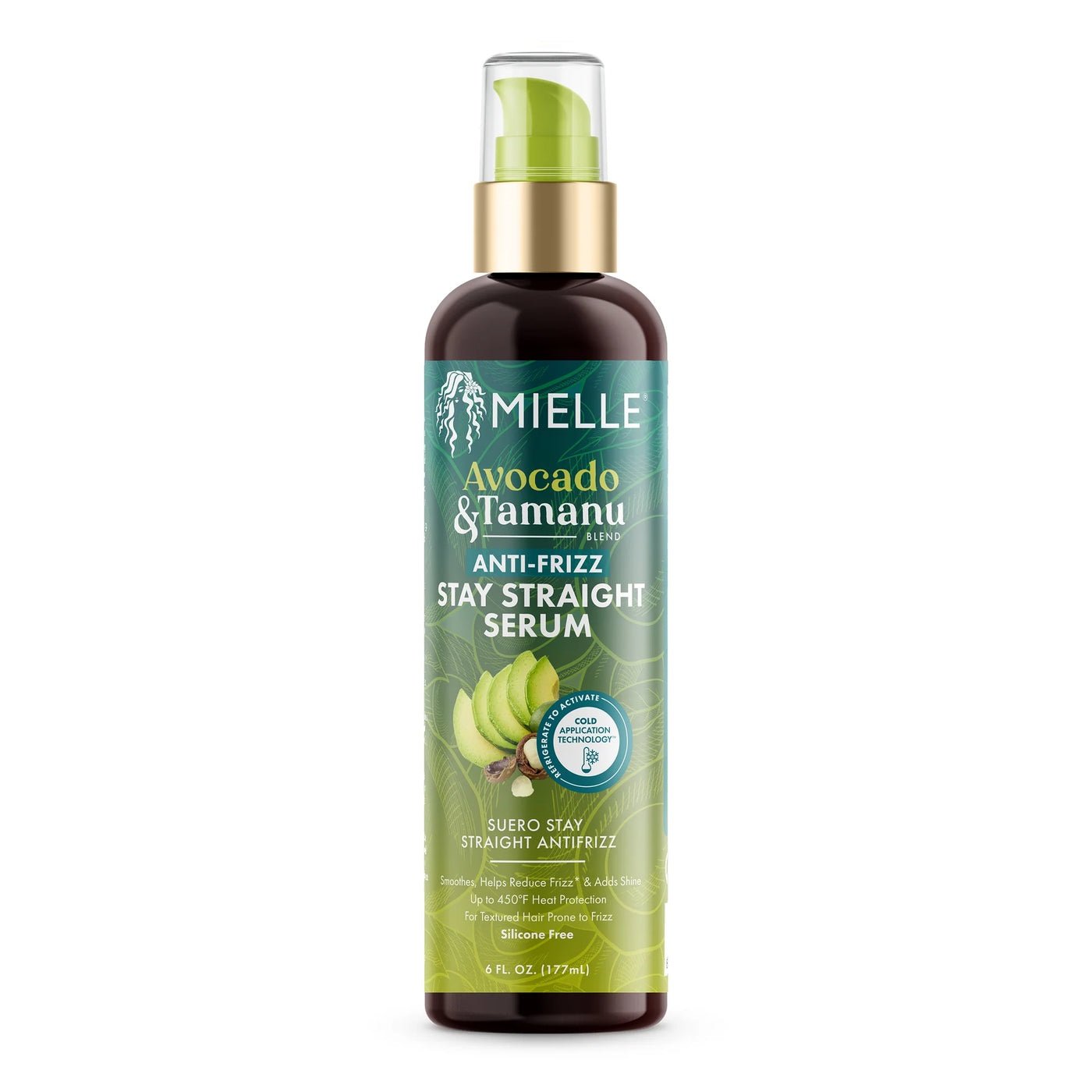 img_4209 Mielle Avocado & Tamanu Anti-Frizz Stay Straight Serum with Heat Protection 177ml - الصورة 1