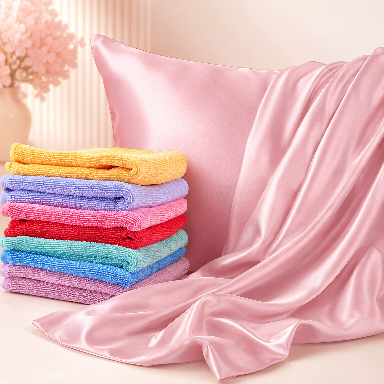 Satin & Microfiber
